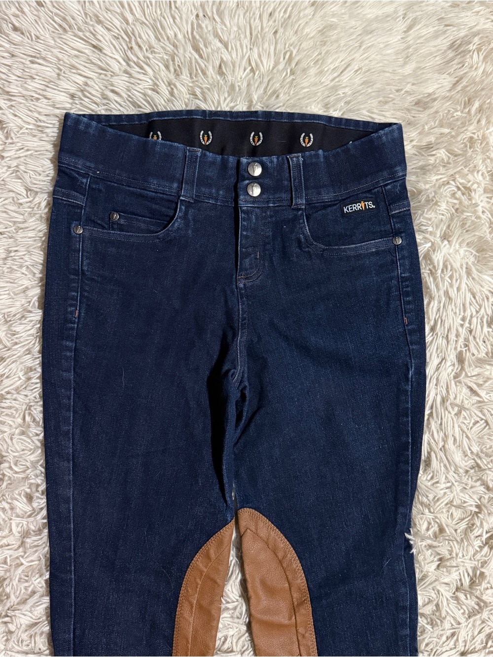 Women’s Small Jean Kerrits Knee Patch Horseback Riding Breeches. Good Condition. - Picture 3 of 6